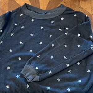 Wildfox Couture Metallic Star Pullover
